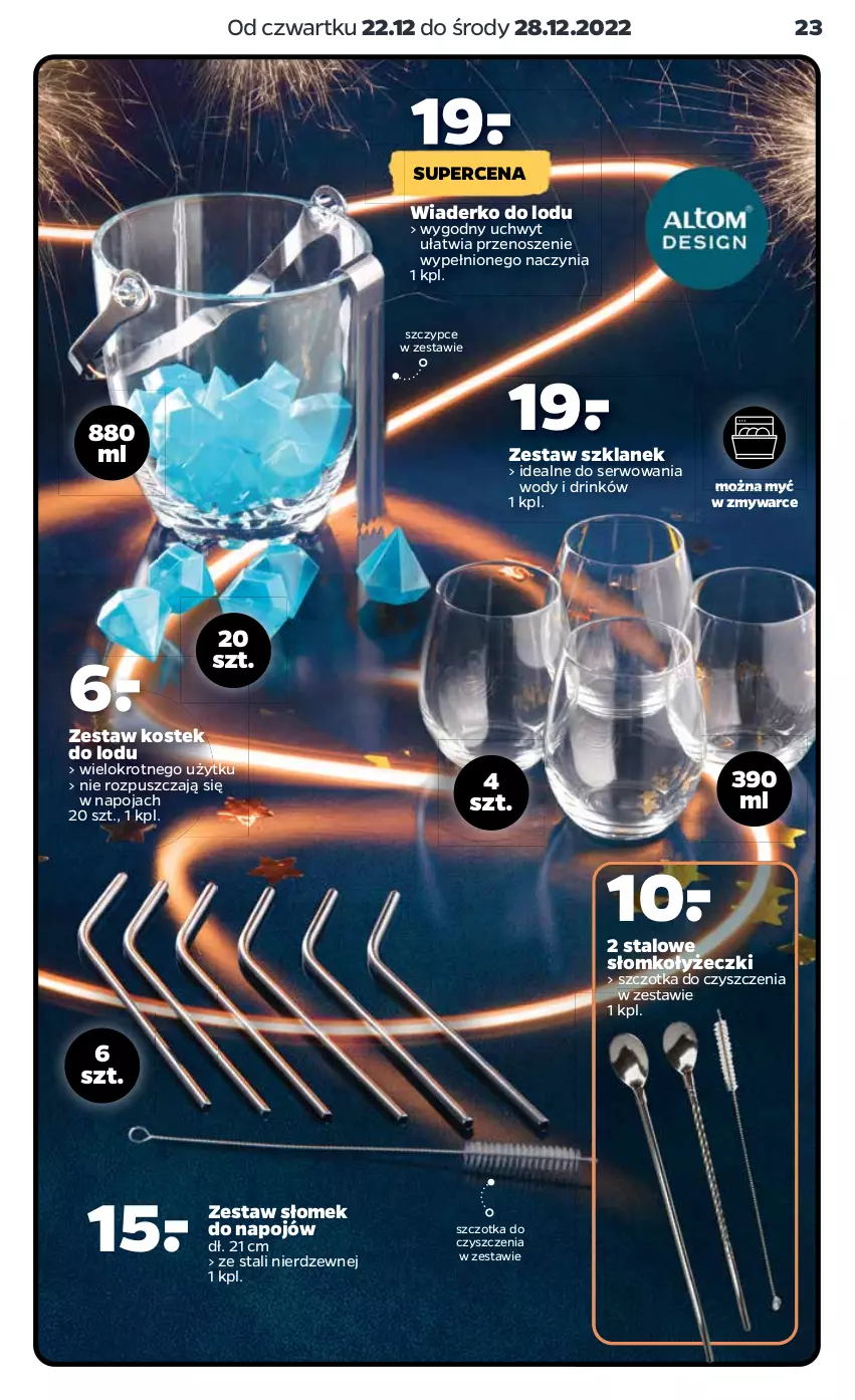 Gazetka promocyjna Netto - Akcesoria i dodatki - ważna 22.12 do 28.12.2022 - strona 7 - produkty: Ser, Stek, Szczotka, Szczypce