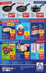 Gazetka promocyjna Aldi - Światełko pamięci - Gazetka - ważna od 04.10 do 04.10.2025 - strona 12 - produkty: Kurczak, Krakus, Ser, Por, Gra, O nas, Szynka konserwowa, Szynka, Tefal, POLMLEK, Biuro, Patelnia, Masło, Jabłka, Fa
