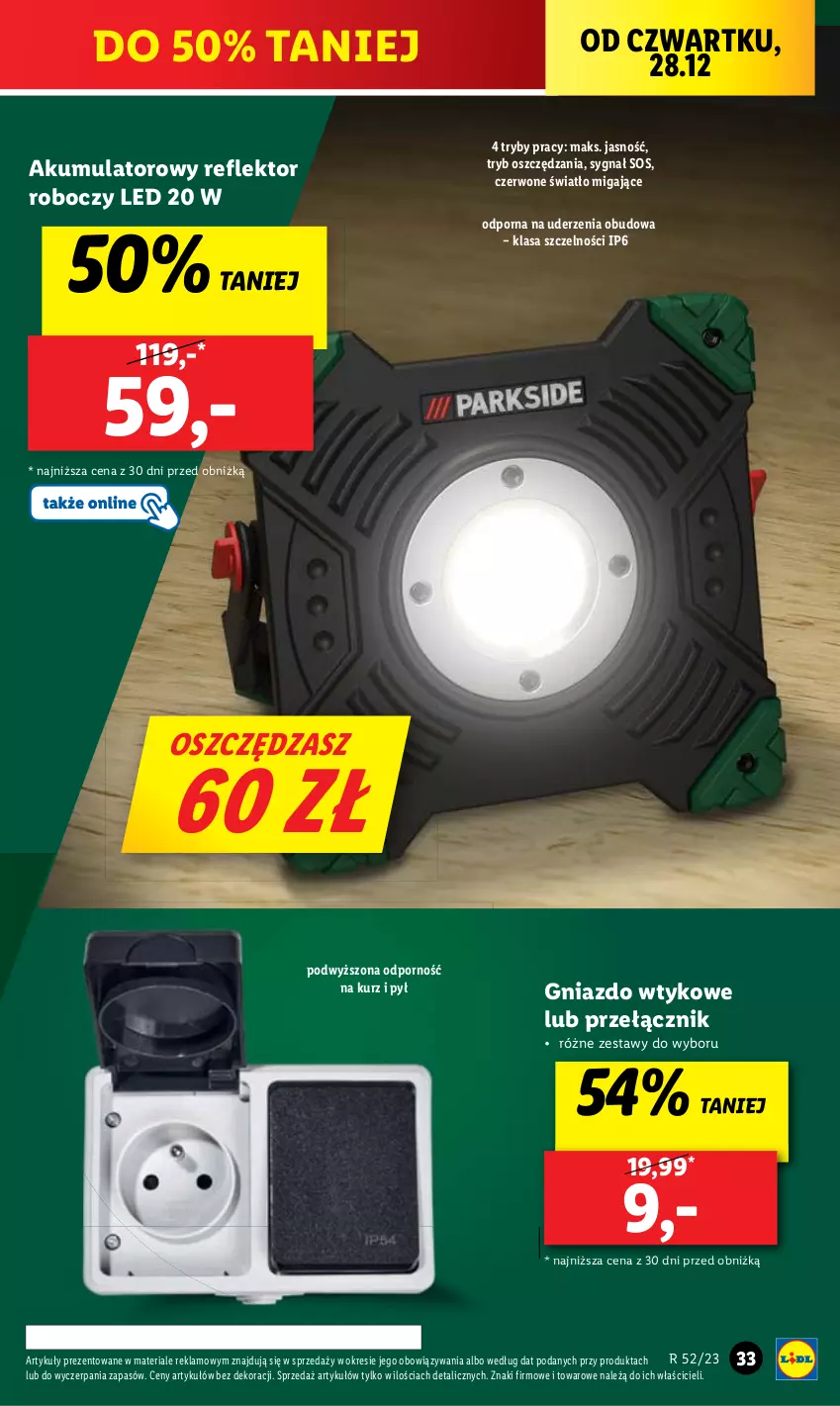 Gazetka promocyjna Lidl - GAZETKA - ważna 27.12 do 30.12.2023 - strona 35 - produkty: Por, Sos