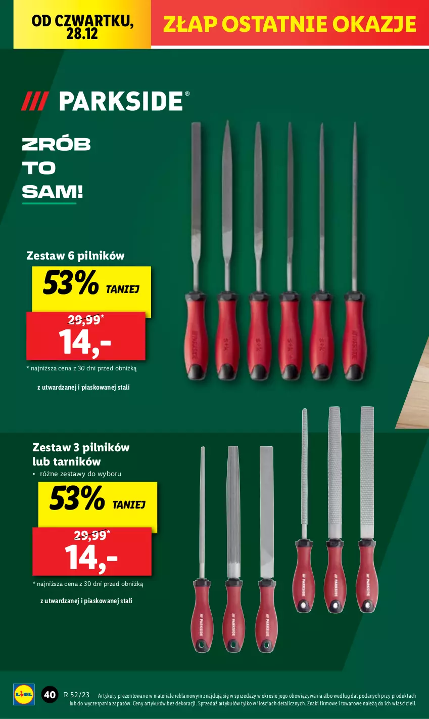 Gazetka promocyjna Lidl - GAZETKA - ważna 27.12 do 30.12.2023 - strona 42