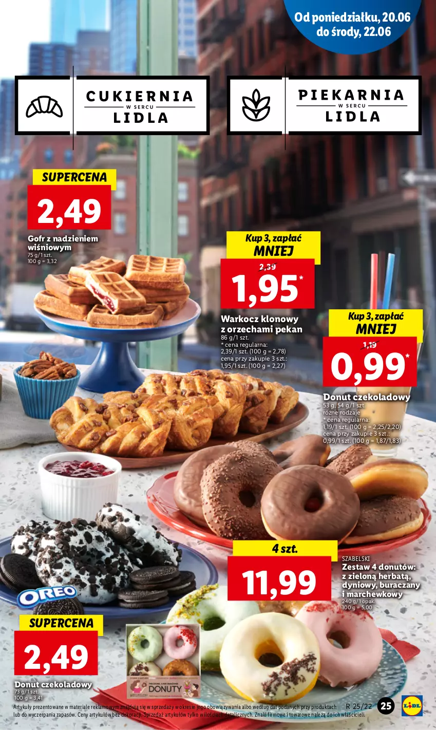 Gazetka promocyjna Lidl - GAZETKA - ważna 20.06 do 22.06.2022 - strona 25 - produkty: Donut, Koc