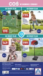 Gazetka promocyjna Aldi - Zaplanuj zakupy wcześniej - Gazetka - ważna od 28.05 do 28.05.2022 - strona 15 - produkty: Por, Noż, Stojak, Kosz, O nas, Ramka, Rower, Dzieci, Hulajnoga, Biuro, Bramka, Rowerek