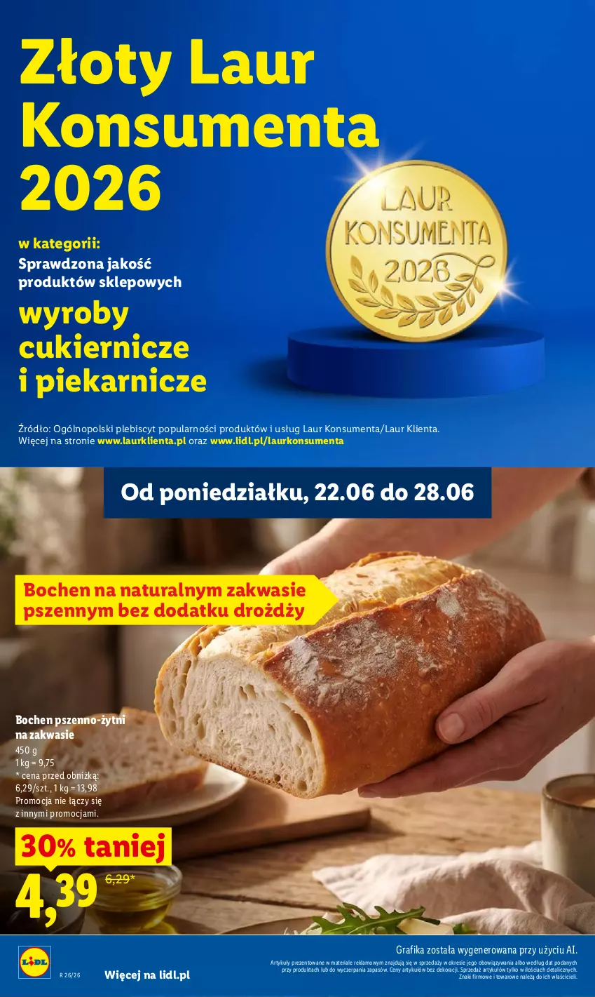 Gazetka promocyjna Lidl - Gazetka ważna od 25.06 do 28.06 - ważna 25.06 do 28.06.2026 - strona 46 - produkty: Cukier, Gra, Grafika, Laur