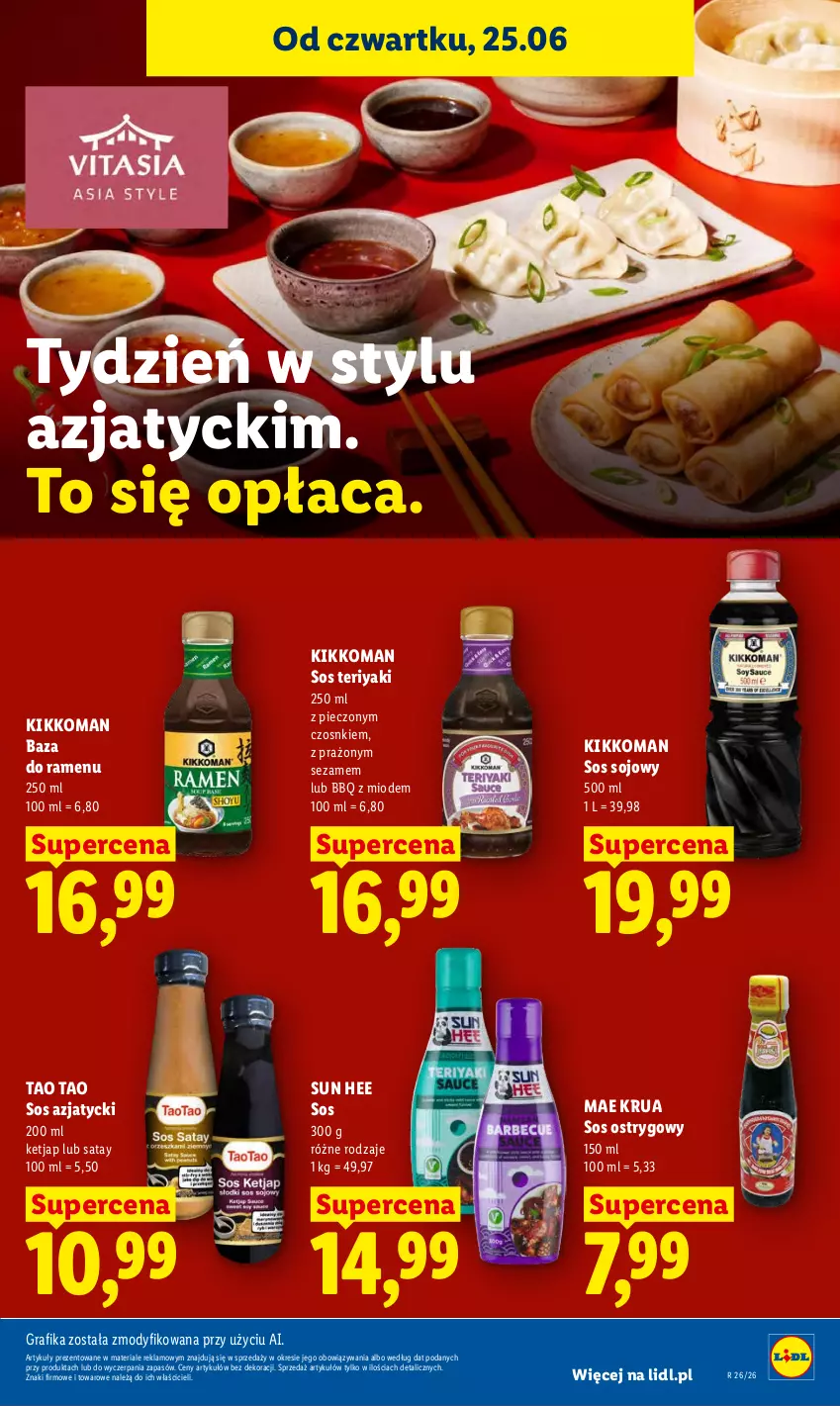 Gazetka promocyjna Lidl - Gazetka ważna od 25.06 do 28.06 - ważna 25.06 do 28.06.2026 - strona 65 - produkty: Gra, Grafika, Piec, Sezam, Sos, Sos ostrygowy, Sos sojowy