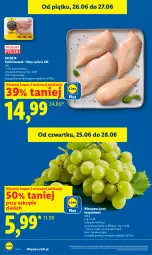 Gazetka promocyjna Lidl - Gazetka ważna od 25.06 do 28.06 - Gazetka - ważna od 28.06 do 28.06.2026 - strona 2 - produkty: Kurczak, Winogrona, Wino