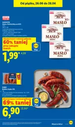 Gazetka promocyjna Lidl - Gazetka ważna od 25.06 do 28.06 - Gazetka - ważna od 28.06 do 28.06.2026 - strona 3 - produkty: Mlekovita, PIKOK, Masło, Kiełbasa, Mleko, Kiełbasa śląska