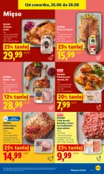 Gazetka promocyjna Lidl - Gazetka ważna od 25.06 do 28.06 - Gazetka - ważna od 28.06 do 28.06.2026 - strona 45 - produkty: Piec, Kurczak, Perliczka, Mięso mielone, Kaczka, Tusz, Rolada, Mięso, Jabłka