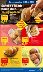 Gazetka promocyjna Lidl - Gazetka ważna od 25.06 do 28.06 - Gazetka - ważna od 28.06 do 28.06.2026 - strona 47 - produkty: Por, Gra, Bułka fitness, Rust, Bułka grahamka, Bułka