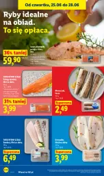 Gazetka promocyjna Lidl - Gazetka ważna od 25.06 do 28.06 - Gazetka - ważna od 28.06 do 28.06.2026 - strona 50 - produkty: Por, Pstrąg tęczowy, Grenadier, Tusz, Pstrąg, Sandacz
