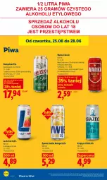 Gazetka promocyjna Lidl - Gazetka ważna od 25.06 do 28.06 - Gazetka - ważna od 28.06 do 28.06.2026 - strona 72 - produkty: Piwa, Książęce, Namysłów, Warka, Radler, Mango