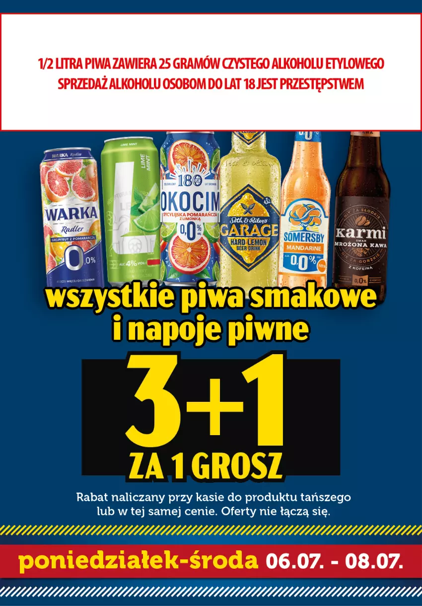 Gazetka promocyjna Topaz - Gazetka - ważna 06.07 do 08.07.2026 - strona 6 - produkty: Gra, Piwa