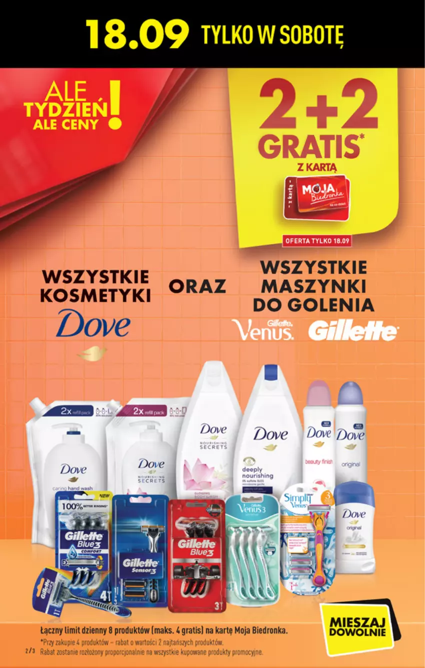 Gazetka promocyjna Biedronka - W tym tygodniu - ważna 16.09 do 22.09.2021 - strona 2 - produkty: Dove, Dron, Fa, Gra