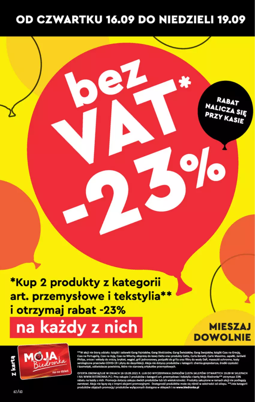 Gazetka promocyjna Biedronka - W tym tygodniu - ważna 16.09 do 22.09.2021 - strona 62