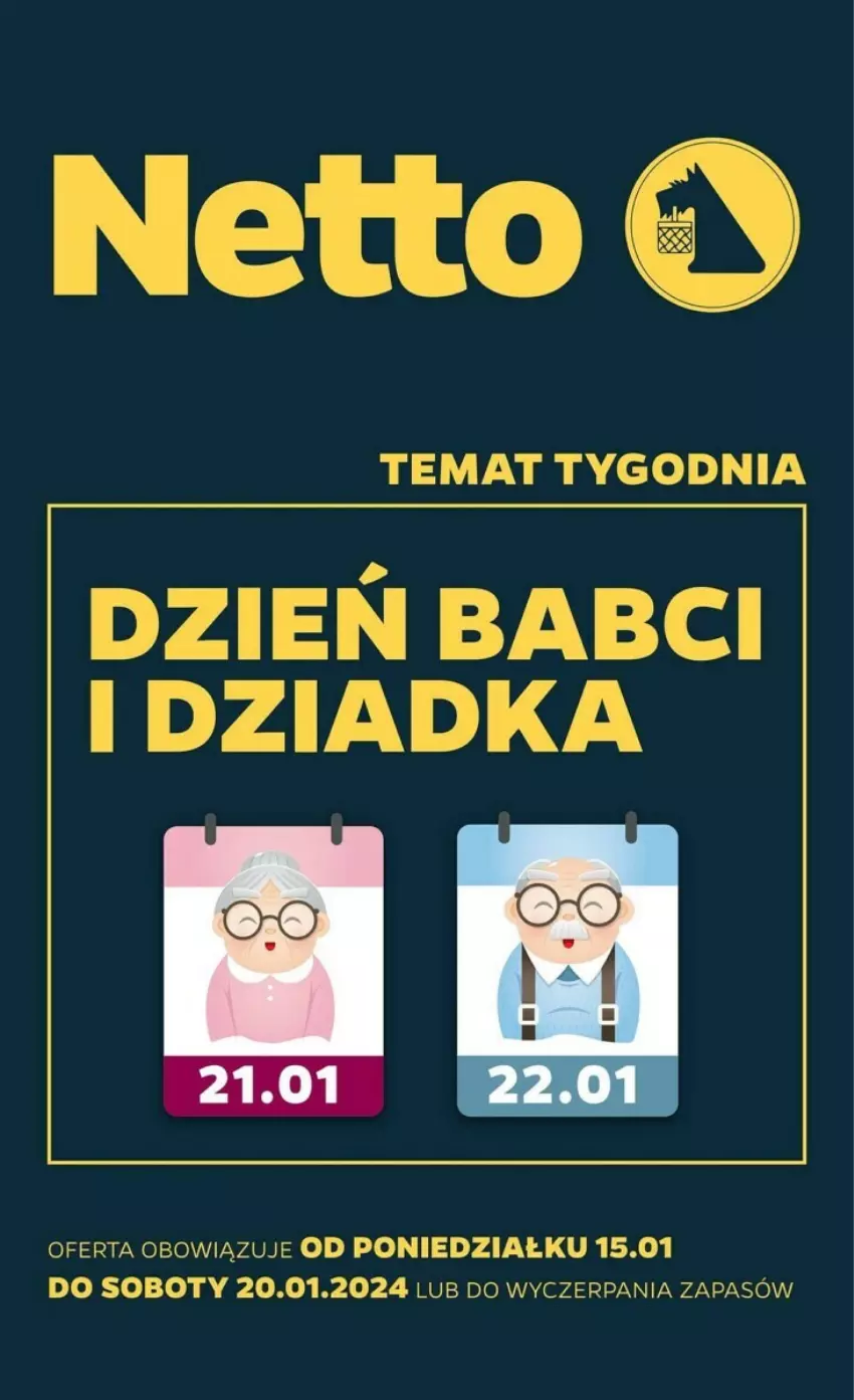 Gazetka promocyjna Netto - ważna 15.01 do 20.01.2024 - strona 1