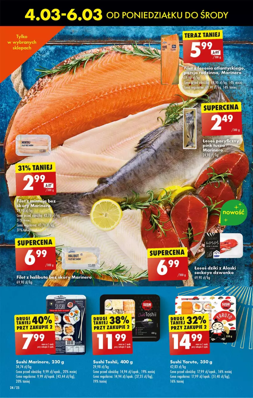 Gazetka promocyjna Biedronka - Od poniedzialku - ważna 04.03 do 09.03.2024 - strona 28 - produkty: Fa, Halibut, Leon