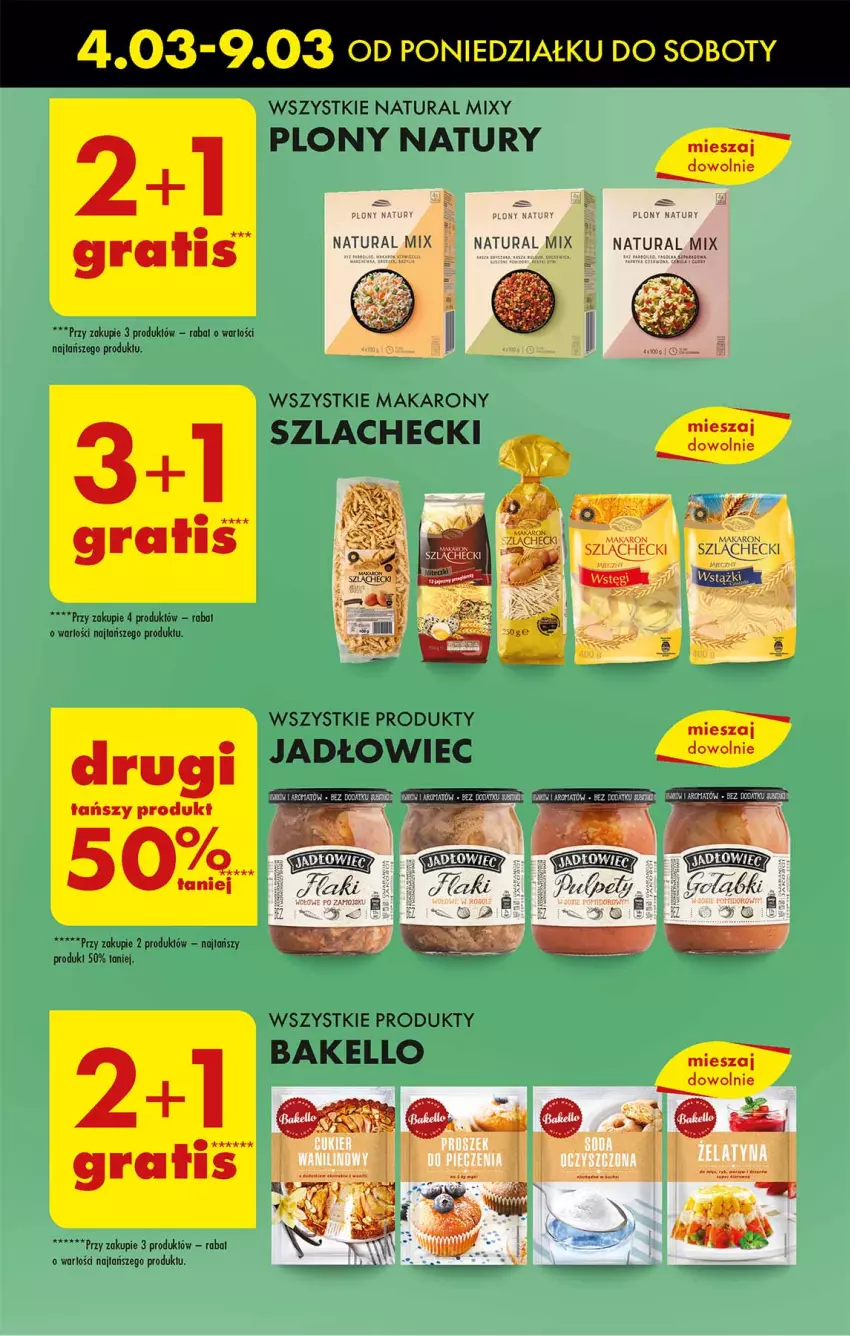 Gazetka promocyjna Biedronka - Od poniedzialku - ważna 04.03 do 09.03.2024 - strona 39 - produkty: Ba!, Gra, Makaron