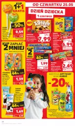 Gazetka promocyjna Kaufland - Gazetka tygodnia - Gazetka - ważna od 31.05 do 31.05.2023 - strona 28 - produkty: Sok, Gra, Inka, Orzeszki, Chupa Chups, Toffifee, Mentos, Baton, Kubuś, Bomboniera, Waga, Orzeszki ziemne, Mamba, Guma rozpuszczalna, Kinder