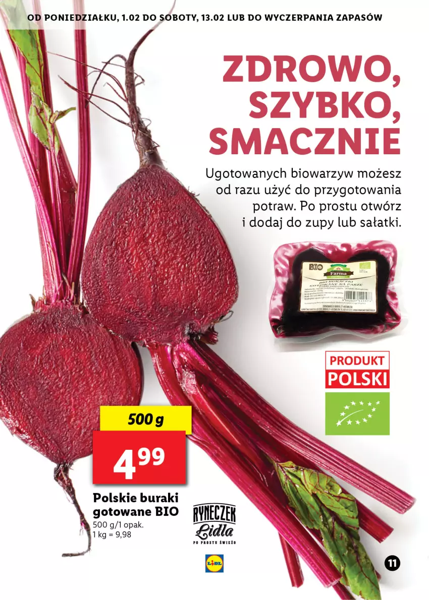 Gazetka promocyjna Lidl - RYNECZEK LIDLA - PO PROSTU ŚWIEŻO - ważna 01.02 do 13.02.2021 - strona 11