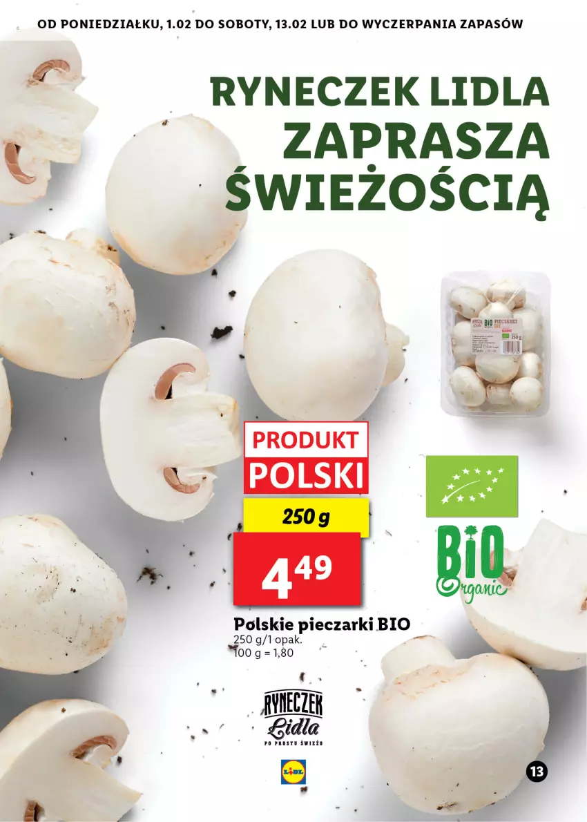 Gazetka promocyjna Lidl - RYNECZEK LIDLA - PO PROSTU ŚWIEŻO - ważna 01.02 do 13.02.2021 - strona 13