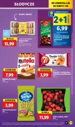 Gazetka promocyjna Lidl - GAZETKA - Gazetka - ważna od 07.06 do 07.06.2025 - strona 47 - produkty: Makaron, Nutella, Ser, Gra, Czekolada mleczna, Rogal, Czekolada, Rurki, Limonka, Kokos
