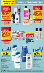 Gazetka promocyjna Lidl - GAZETKA - Gazetka - ważna od 07.06 do 07.06.2025 - strona 54 - produkty: Eveline, Aquafresh, Dezodorant, Szampon, Nivea