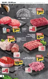 Gazetka promocyjna Netto - Gazetka spożywcza - Gazetka - ważna od 15.05 do 15.05.2021 - strona 6 - produkty: Mięso mielone, Burger, Kotlet, Mięso z indyka, Pręga wołowa, Mięso