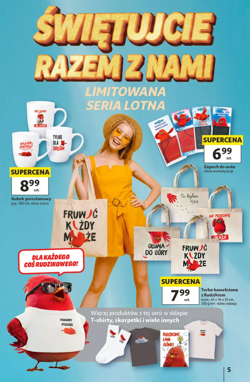 Gazetka promocyjna Auchan - Gazetka 30 Lat Hipermarket Auchan - ważna 21.05 do 27.05.2026 - strona 5 - produkty: Kubek, Por, Torba
