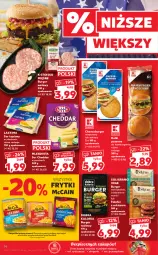 Gazetka promocyjna Kaufland - OFERTA TYGODNIA - Gazetka - ważna od 02.02 do 02.02.2022 - strona 14 - produkty: Piec, Ser topiony, Cheddar, Top, Ser, Gra, Hamburger, Soligrano, Mlekovita, McCain, Burger, Frytki, Waga, Mleko, Fa