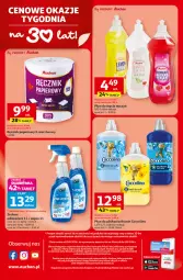 Gazetka promocyjna Auchan - Gazetka 30 Lat Supermarket Auchan - Gazetka - ważna od 04.02 do 04.02.2026 - strona 8 - produkty: Coccolino, Do mycia naczyń, Papier, Perfum, Płyn do mycia naczyń, Płyn do płukania, Ręcznik, Płyn do mycia