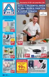 Gazetka promocyjna Aldi - Artykuły przemysłowe i tekstylia - Gazetka - ważna od 02.04 do 02.04.2026 - strona 1 - produkty: Sweter, Noż, Karp, Bielizna, Patelnia, Lanki, Nawóz, Fa
