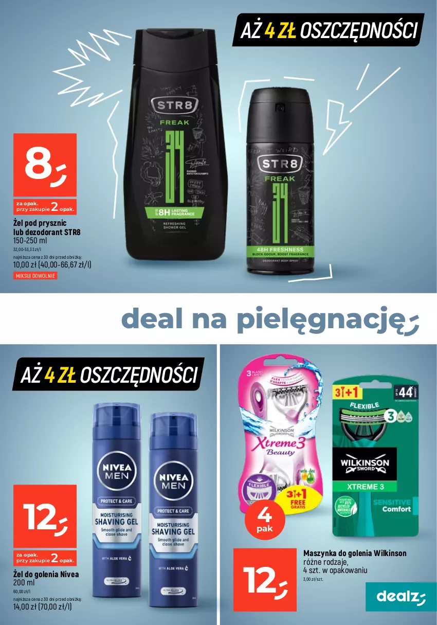 Gazetka promocyjna Dealz - MAKE A DEALZ - ważna 15.02 do 21.02.2024 - strona 19 - produkty: Adidas, Antyperspirant, Dezodorant, Maszynka, Maszynka do golenia, Nivea, Str8, Szynka