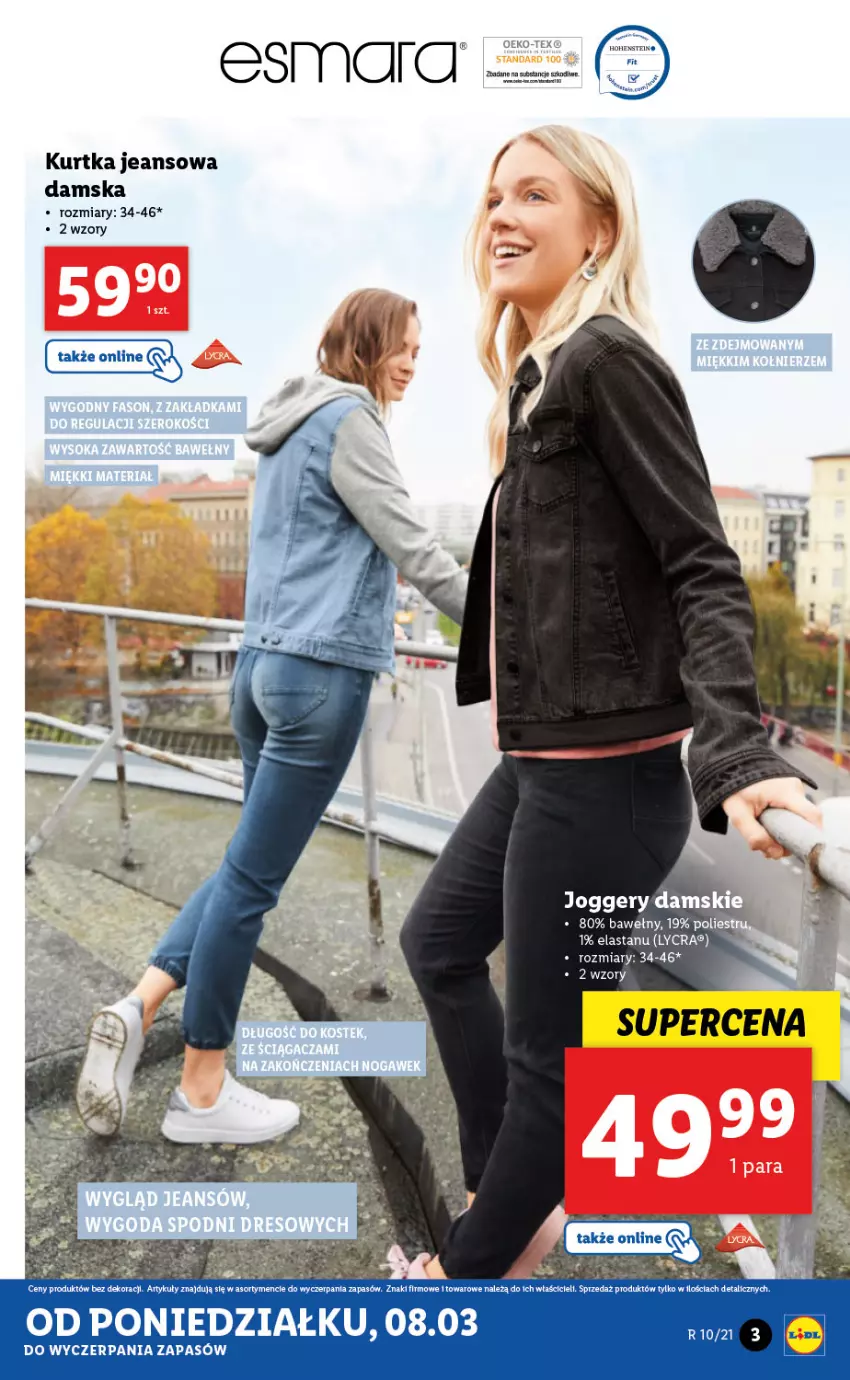 Gazetka promocyjna Lidl - GAZETKA - ważna 08.03 do 13.03.2021 - strona 3 - produkty: Kurtka, STP