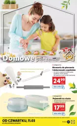 Gazetka promocyjna Lidl - GAZETKA - Gazetka - ważna od 13.03 do 13.03.2021 - strona 23 - produkty: Piec, Wałek do ciasta, Pojemnik, Wałek, Pojemnik na ciasto, Lazur