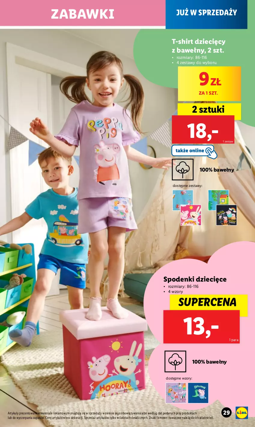 Gazetka promocyjna Lidl - GAZETKA - ważna 06.05 do 01.06.2024 - strona 29 - produkty: Dzieci, T-shirt