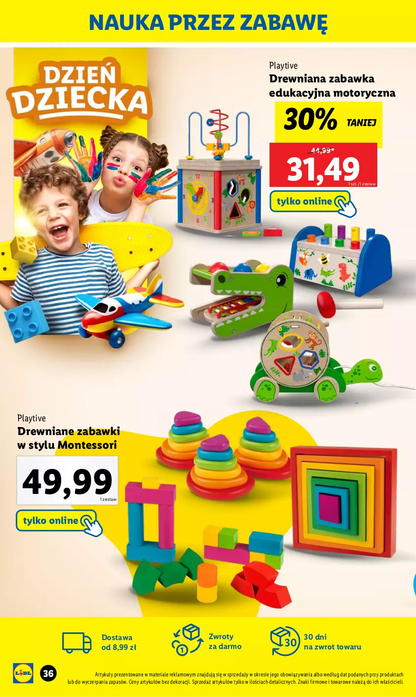 Gazetka promocyjna Lidl - GAZETKA - ważna 06.05 do 01.06.2024 - strona 36 - produkty: Monte, Zabawka