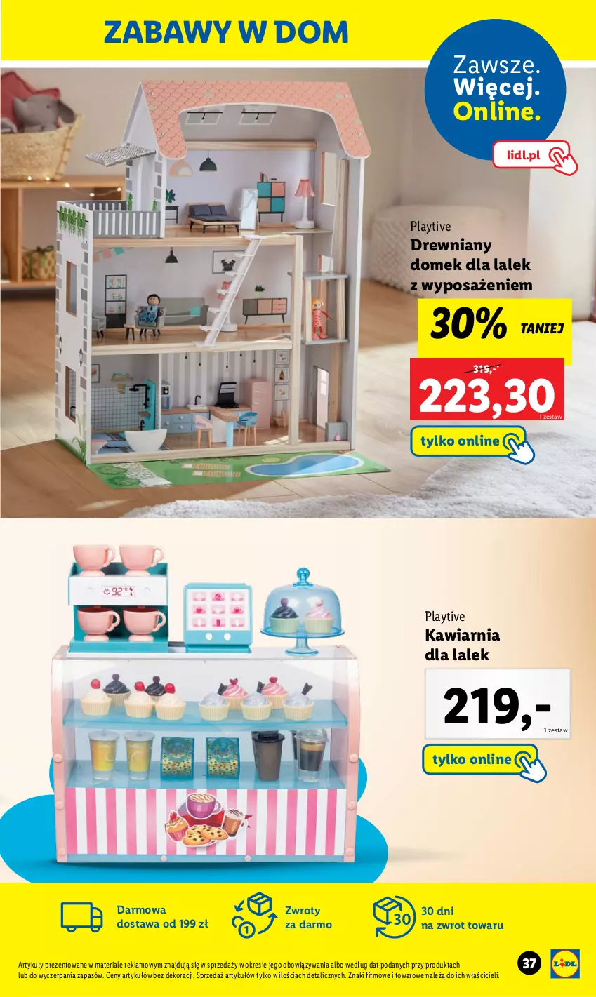 Gazetka promocyjna Lidl - GAZETKA - ważna 06.05 do 01.06.2024 - strona 37 - produkty: Domek dla lalek