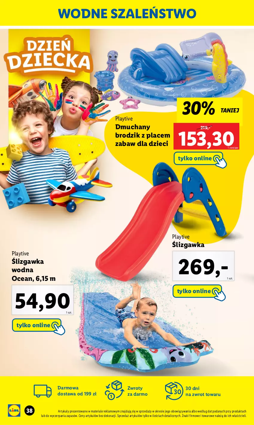 Gazetka promocyjna Lidl - GAZETKA - ważna 06.05 do 01.06.2024 - strona 38 - produkty: Brodzik, Dzieci, Szal