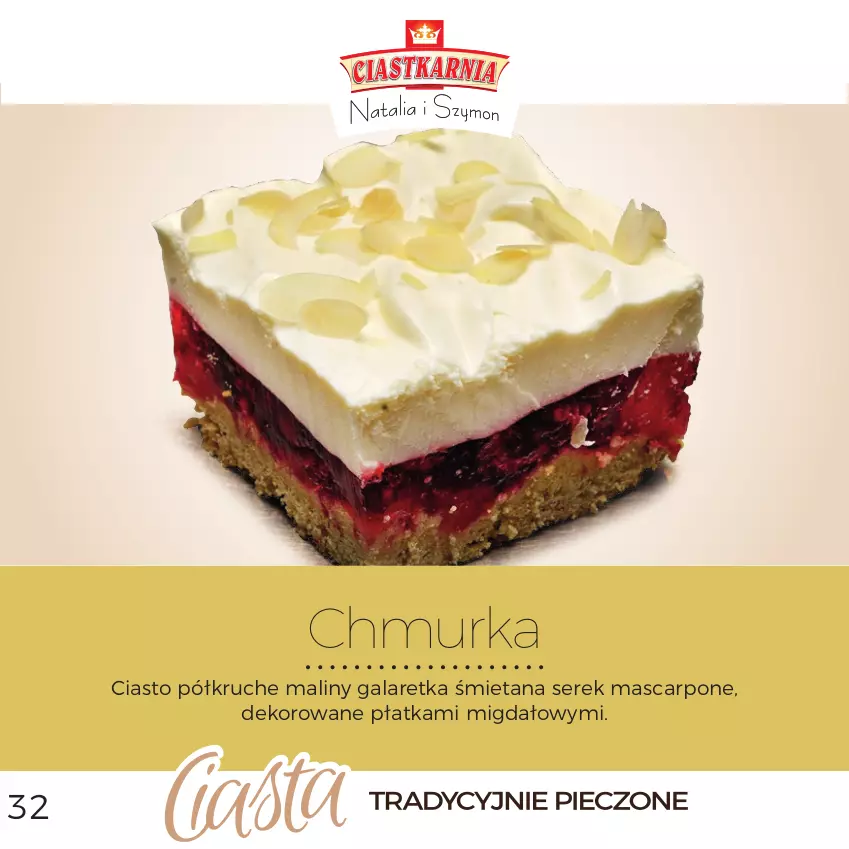 Gazetka promocyjna Topaz - Gazetka - ważna 01.12 do 31.12.2025 - strona 32 - produkty: Gala, Galaretka, Maliny, Mascarpone, Ser, Serek