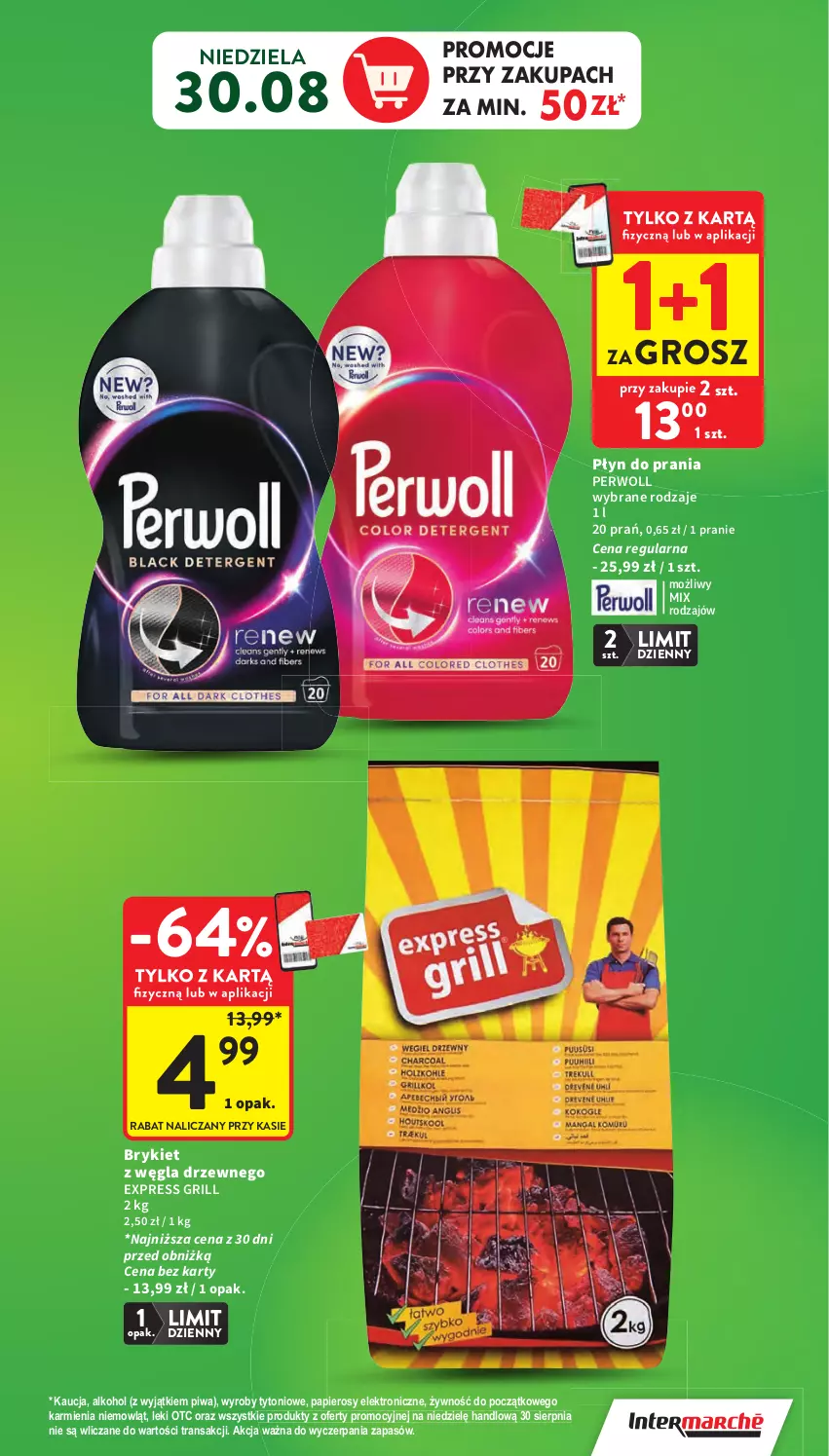 Gazetka promocyjna Intermarche - Gazetka Intermarche - ważna 27.08 do 02.09.2026 - strona 3 - produkty: Grill, Karmi, Papier, Perwoll, Piwa, Płyn do prania, Tran