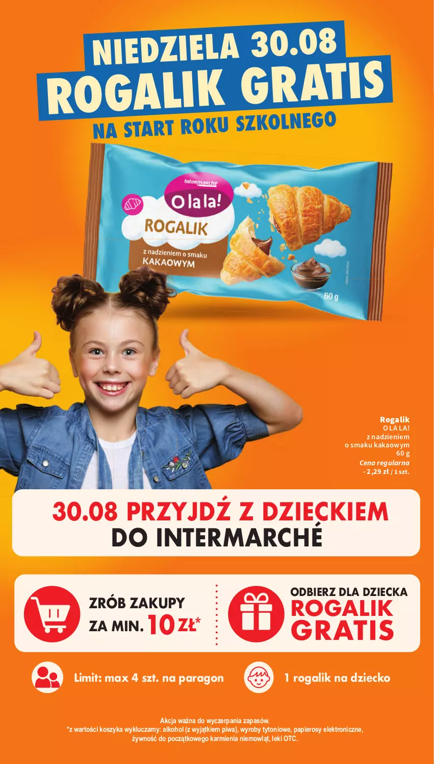 Gazetka promocyjna Intermarche - Gazetka Intermarche - ważna 27.08 do 02.09.2026 - strona 8 - produkty: Gra, Kakao, Karmi, Kosz, Papier, Piwa, Rogal