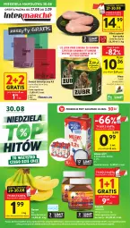 Gazetka promocyjna Intermarche - Gazetka Intermarche - Gazetka - ważna od 02.09 do 02.09.2026 - strona 1 - produkty: Piwa, Piwo, Kurczak, Nutella, Gra, Papier, Filet z piersi kurczaka, Tran, Ferrero, Karmi, Mleko