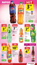 Gazetka promocyjna Intermarche - Gazetka Intermarche - Gazetka - ważna od 02.09 do 02.09.2026 - strona 33 - produkty: Ice tea, Cytryny, Mirinda, Napoje, Pepsi, Fortuna, Napój gazowany, Syrop, Napój niegazowany, Napój, Nestea, Herbapol, Grejpfrut, Hortex