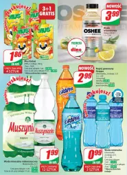 Gazetka promocyjna Dino - Gazetka 14 / 2024 - Gazetka - ważna od 09.04 do 09.04.2024 - strona 2 - produkty: Mus, Gra, Grappa, Muszynianka, Napój gazowany, Oshee, Woda mineralna, Kubuś, Woda, Napój