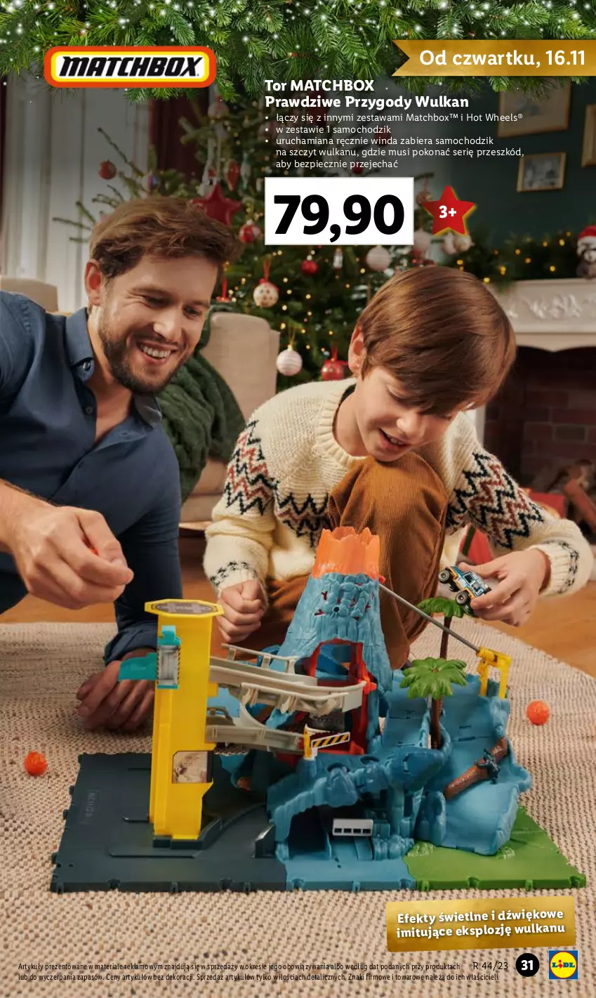 Gazetka promocyjna Lidl - KATALOG ZABAWKI - ważna 02.11 do 24.12.2023 - strona 31 - produkty: Chodzik, Hot Wheels, Mus, Piec, Ser