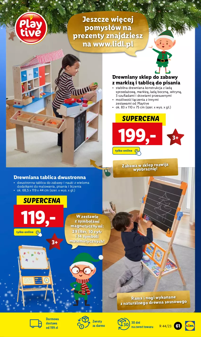 Gazetka promocyjna Lidl - KATALOG ZABAWKI - ważna 02.11 do 24.12.2023 - strona 61 - produkty: Drzwi, Rama, Sos