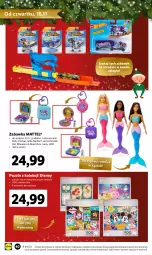 Gazetka promocyjna Lidl - KATALOG ZABAWKI - Gazetka - ważna od 24.12 do 24.12.2023 - strona 40 - produkty: Chodzik, Polly Pocket, Puzzle, Zabawka, Barbie, Disney, Mattel, Pudełko, Fanta, Lalka, Hot Wheels, Fa