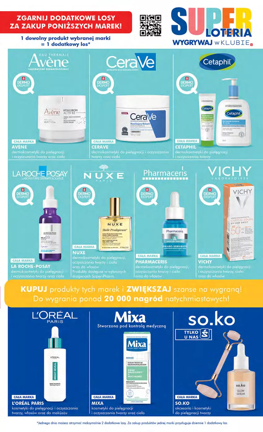 Gazetka promocyjna Super Pharm - Gazetka - ważna 30.08 do 11.09.2024 - strona 21 - produkty: Cetaphil, Gra, Gry, Kosmetyki do pielęgnacji, Makijaż, Mixa, Rum, Ser, Serum