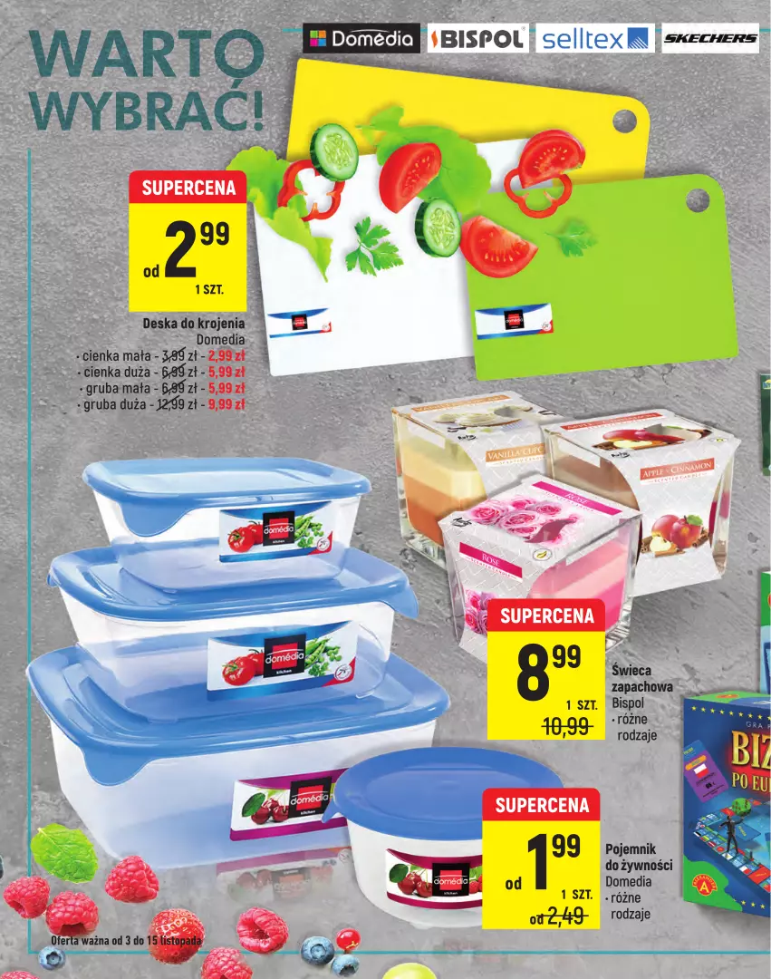 Gazetka promocyjna Intermarche - Targ Marek - ważna 04.11 do 15.11.2021 - strona 22 - produkty: Deska do krojenia, Pojemnik