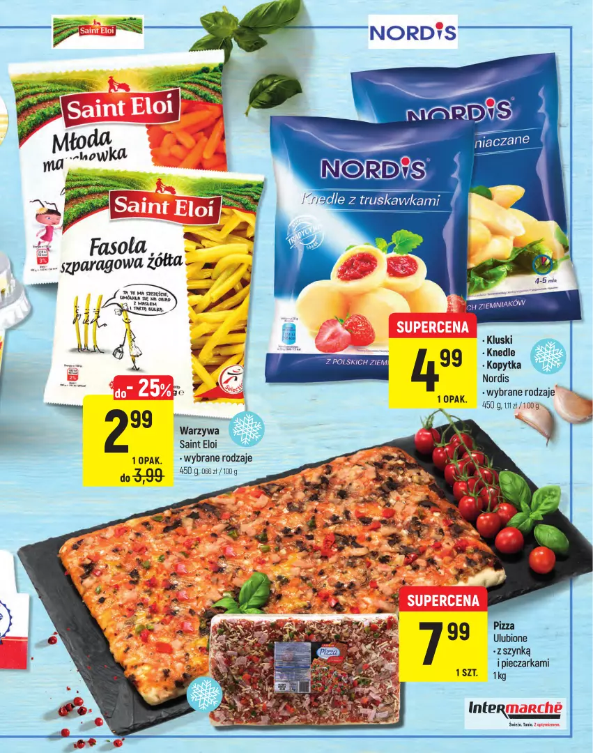 Gazetka promocyjna Intermarche - Targ Marek - ważna 04.11 do 15.11.2021 - strona 7 - produkty: Fa, Fasola, Knedle, Kopytka, Piec, Pieczarka, Pizza