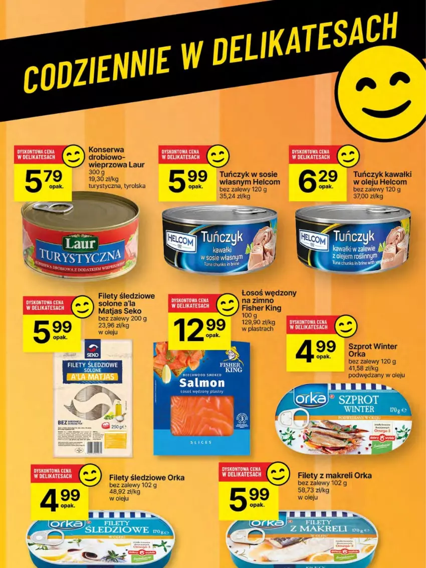Gazetka promocyjna Delikatesy Centrum - Franczyza DC29 Czwartek - ważna 17.07 do 23.07.2025 - strona 53 - produkty: Orka, SEKO